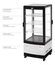 Load image into Gallery viewer, Turbo Air CRT-77-2R-N 17&quot; Countertop Refrigerator w/ Pass Thru Access - Swing Door, Stainless