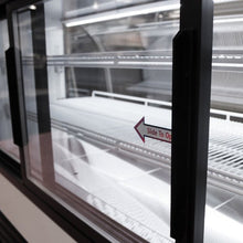 Load image into Gallery viewer, Turbo Air TCDD-96L-W-N 96&quot; White Low Profile Curved Glass Refrigerated Deli Case