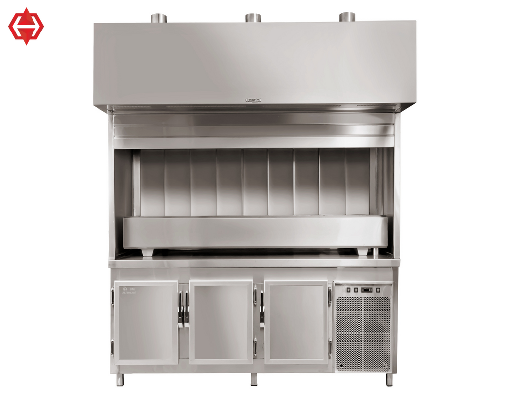 Al Halabi Factory - B.B.Q. Grill (with Chiller & Hood)